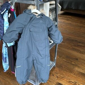 Wheat Nickie Tech fleece line snow suit 12 month/80cm